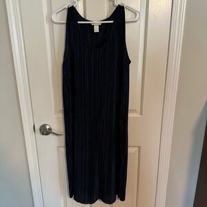 H&M Navy Satin Dress